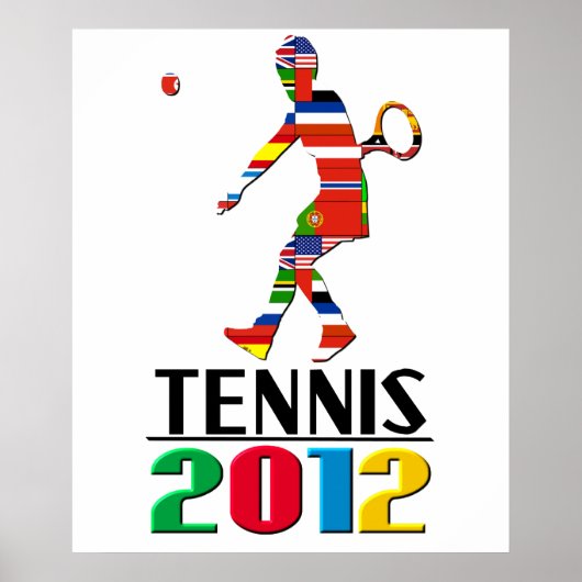 Poster 2012 : Tennis (Devant)