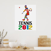 Poster 2012 : Tennis (Cuisine)
