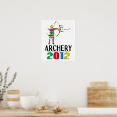 Poster 2012 : Tir à l'arc (Cuisine)