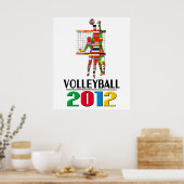 Poster 2012 : Volley-ball (Cuisine)