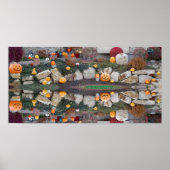 Poster 2013 Jack-o-Lanterns 24x12 Reflection Print (Devant)