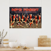 Poster 2013 New Palestine Gymnastique (Cuisine)