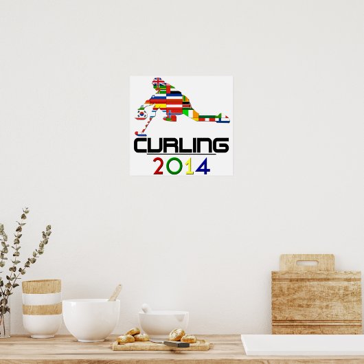 Poster 2014 : Curling (Cuisine)