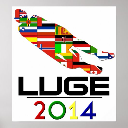 Poster 2014 : Luge (Devant)