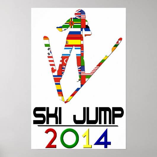 Poster 2014 : Ski Jump (Devant)