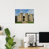 Poster 20152 Gatehouse et Closet Tower Raglan Castle Cop (Bureau à domicile)