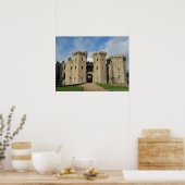 Poster 20152 Gatehouse et Closet Tower Raglan Castle Cop (Cuisine)