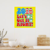 Poster 2016 Faisons-le bien ! - Élection présidentielle (Cuisine)