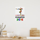 Poster 2016 : Gymnastique (Cuisine)