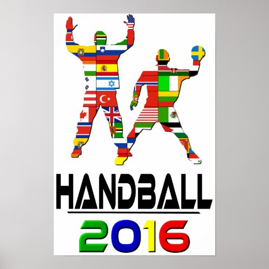 Poster 2016 : Handball (Devant)