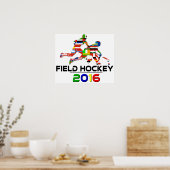Poster 2016 : Hockey sur gazon (Cuisine)