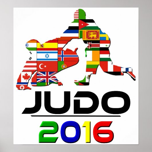 Poster 2016 : Judo (Devant)