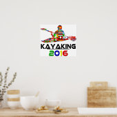 Poster 2016 : Kayaking (Cuisine)