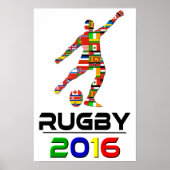 Poster 2016 : Rugby (Devant)