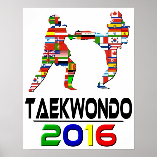 Poster 2016 : Taekwondo (Devant)