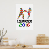 Poster 2016 : Taekwondo (Cuisine)