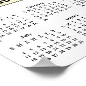 Poster 2021 Calendrier Gestion de projet (Coin)