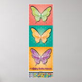 Poster 2023 - Papillons Pop -Buellton.Art (Devant)