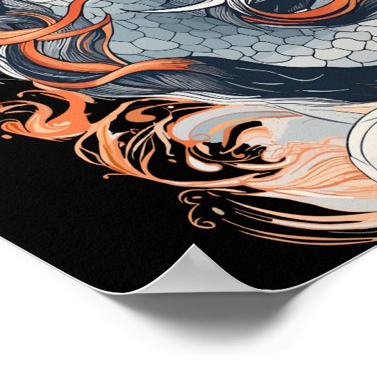 Poster 2024 Année du Dragon (Coin)