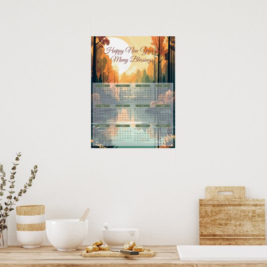 Poster 2024 Lac paisible (Cuisine)