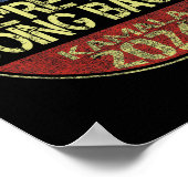 Poster 2024 Pour La Campagne Du Président (Coin)