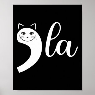 Poster 2024 Retro Cat Comma La Kamala Harris Pour Préside