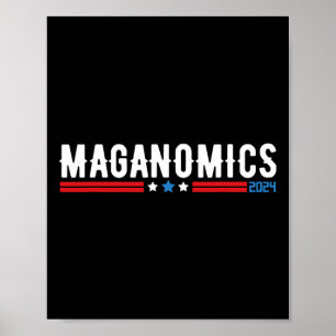 Poster 2024 Trump à la présidence