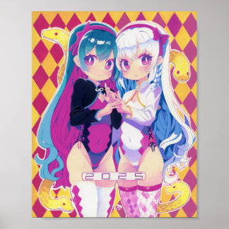 Poster 2025 新年カード ポスター(Enhanced)