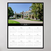 2025 Accueil de Franklin D. Roosevelt Calendrier m