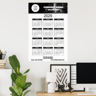 Poster 2025 Entreprise Promotionnelle Grand