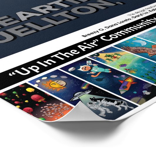 Poster 2025 - Flammes (Coin)