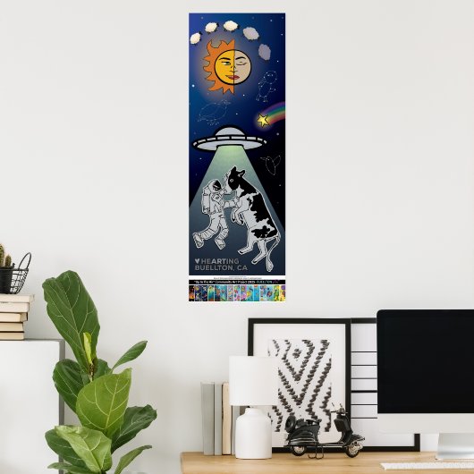 Poster 2025 - Flammes (Bureau à domicile)