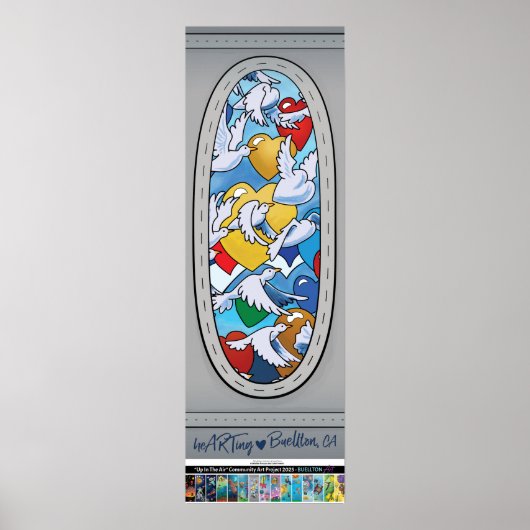 Poster 2025 - Les oiseaux à l'amour (Devant)