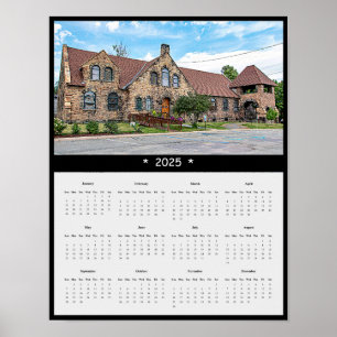 Poster 2025 Mt Moriah Presbyterian Church Wall Calendrier
