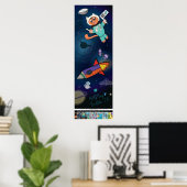 Poster 2025 - Voie Lactée (Bureau à domicile)