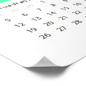 Poster 2026 Business Your Logo QR Calendar Colorful Moder (Coin)