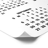 Poster 2026 Calendar 6 Photo Collage Modern (Coin)