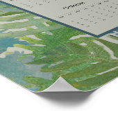 Poster 2026 Ferns Birds Calendar (Coin)