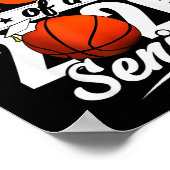 Poster 2026 Graduation Proud Mom Of A Basketball Senior (Coin)