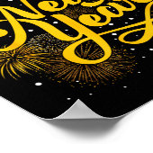 Poster 2026 Happy New Year Firework New Year's Eve Party  (Coin)