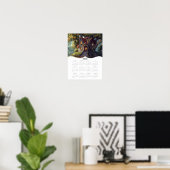 Poster 2026 Imaginaire Cottage plein année Calendrier du (Bureau à domicile)