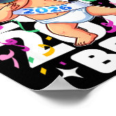 Poster 2026 New Years Baby Six Seven Bruh Funny Cool Dabb (Coin)