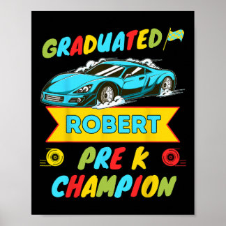 Poster 2026 Voiture Robert Dernier Jour De Pré-Maternelle