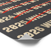 Poster 2026 Will Be My Year New Years Eve Resolution List (Coin)