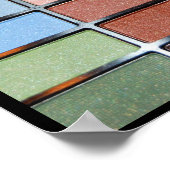 Poster 209 COLORFUL EYE Shadow MAKEUP FASHION BEAUTY SPA (Coin)