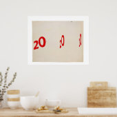 Poster 20 20 20 - 1962  - Edward Ruscha (Cuisine)