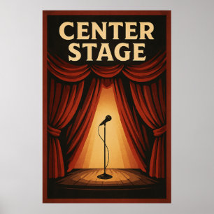 Poster 20, Étape centrale, Vintage