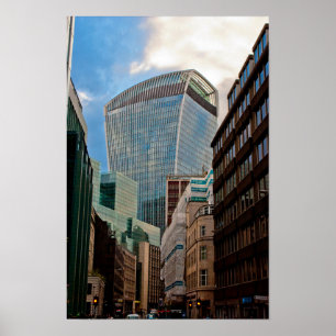 Poster 20 Fenchchurch Street Walkie Talkie Building Londr