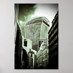 Poster 20 Fenchchurch Street Walkie Talkie Building Londr