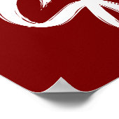 Poster 20% Signe de vente, 18x24 Vente Brown (Coin)